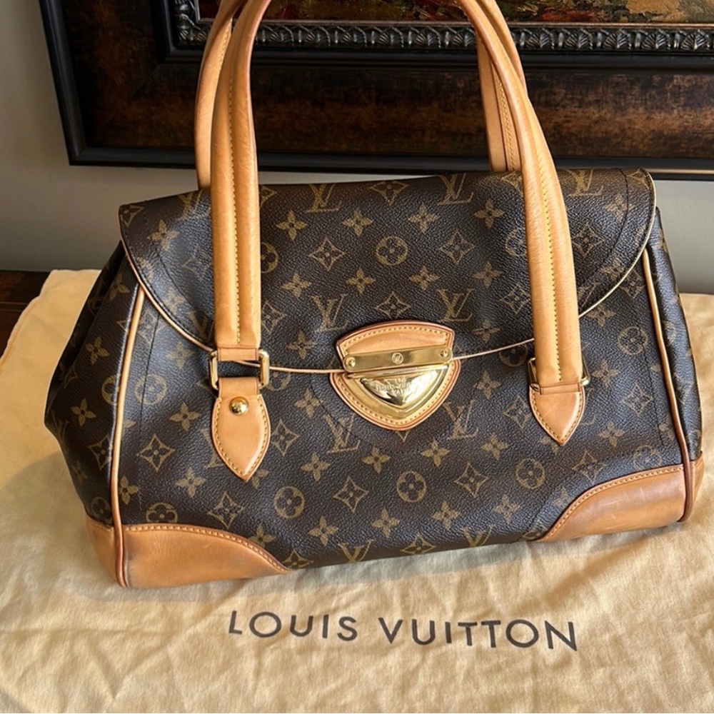Louis Vuitton Monogram Beverly Handbag
